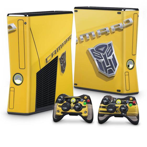 Imagem de Adesivo Compatível Xbox 360 Slim Skin - Transformers Camaro