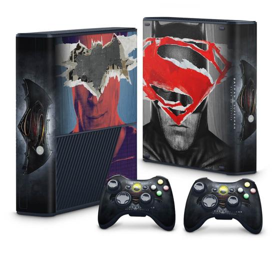 Imagem de Adesivo Compatível Xbox 360 Super Slim Skin - Batman Vs Superman