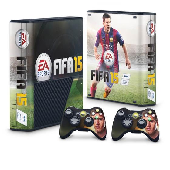 Imagem de Adesivo Compatível Xbox 360 Super Slim Skin - Fifa 15