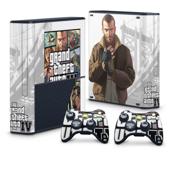 Imagem de Adesivo Compatível Xbox 360 Super Slim Skin - Gta Iv