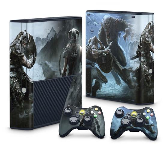 Imagem de Adesivo Compatível Xbox 360 Super Slim Skin - Skyrim