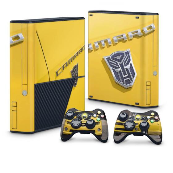 Imagem de Adesivo Compatível Xbox 360 Super Slim Skin - Transformers Camaro