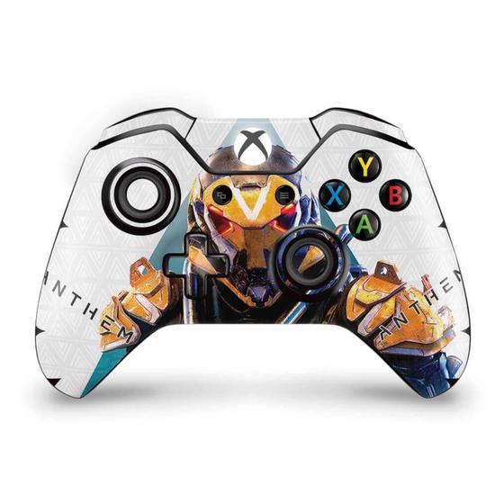 Imagem de Adesivo Compatível Xbox One Fat Controle Skin - Anthem