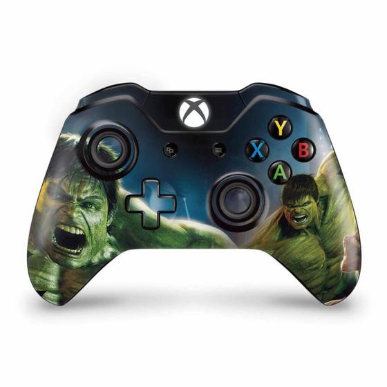 Imagem de Adesivo Compatível Xbox One Fat Controle Skin - Hulk