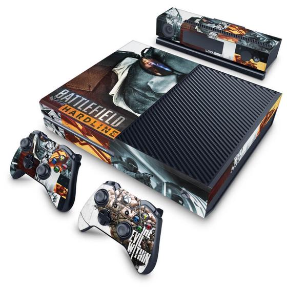 Imagem de Adesivo Compatível Xbox One Fat Skin - Battlefield Hardline