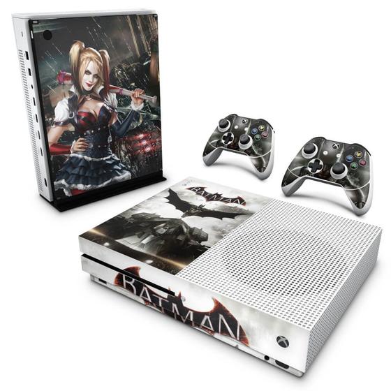 Imagem de Adesivo Compatível Xbox One S Slim Skin  - Batman Arkham Knight