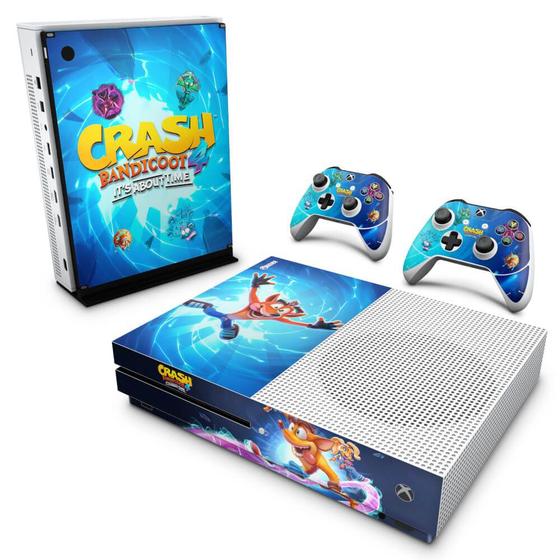 Imagem de Adesivo Compatível Xbox One S Slim Skin  - Crash Bandicoot 4