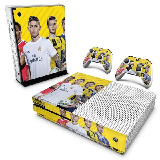 Imagem de Adesivo Compatível Xbox One S Slim Skin  - Fifa 17