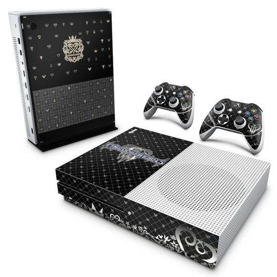 Imagem de Adesivo Compatível Xbox One S Slim Skin  - Kingdom Hearts 3 Iii