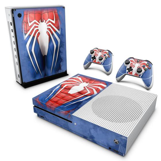 Imagem de Adesivo Compatível Xbox One S Slim Skin - Spider-Man Homem Aranha 2