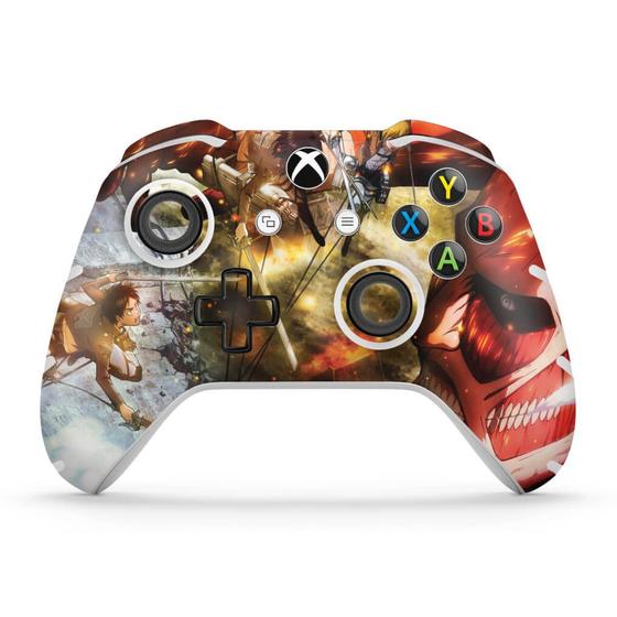 Adesivo Compatível Xbox One Slim X Controle Skin Attack On Titan A Pop Arte Skins Outros