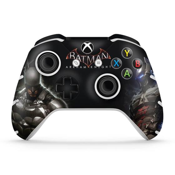 Imagem de Adesivo Compatível Xbox One Slim X Controle Skin - Batman Arkham Knight