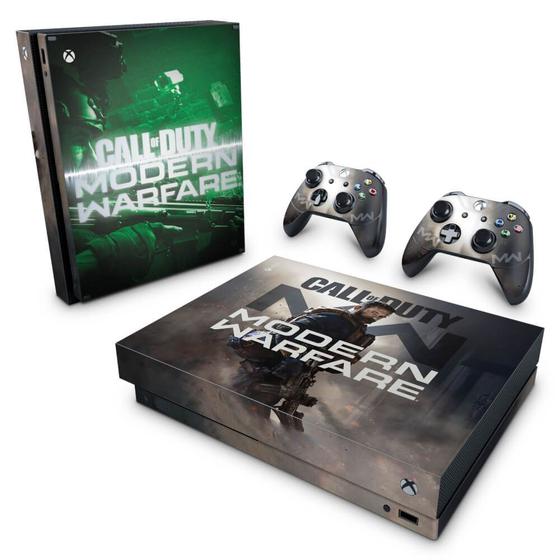 Imagem de Adesivo Compatível Xbox One X Skin - Call Of Duty Modern Warfare