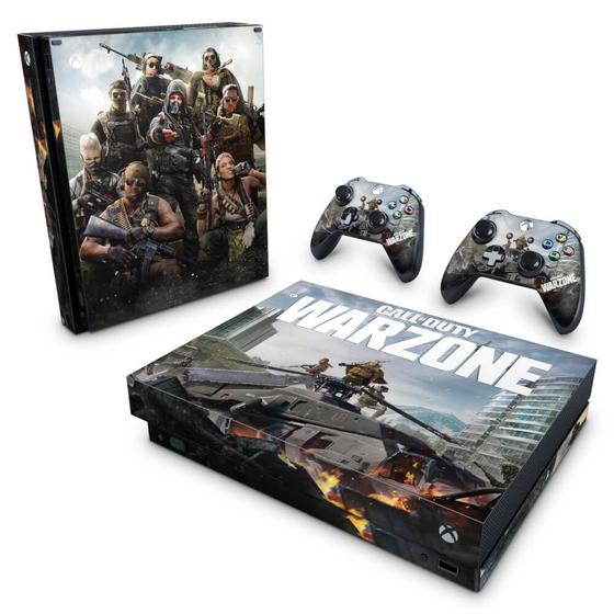 Imagem de Adesivo Compatível Xbox One X Skin - Call of Duty Warzone