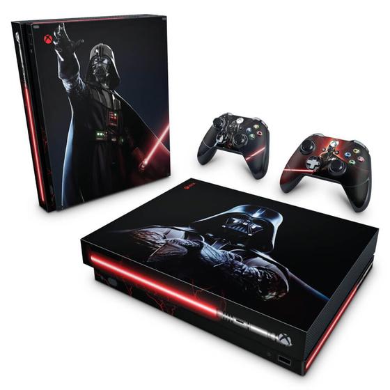 Imagem de Adesivo Compatível Xbox One X Skin - Star Wars - Darth Vader