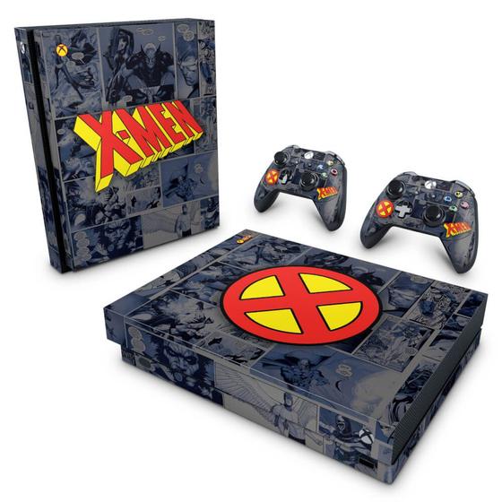 Imagem de Adesivo Compatível Xbox One X Skin - X-Men Comics