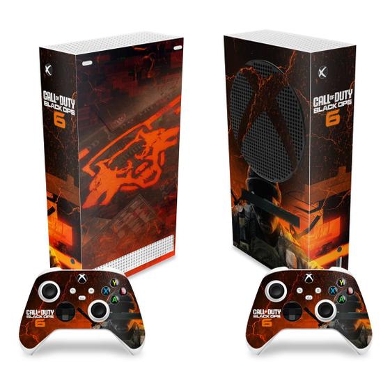 Imagem de Adesivo Compatível Xbox Series S Vertical Skin - Call Of Duty Black Ops 6