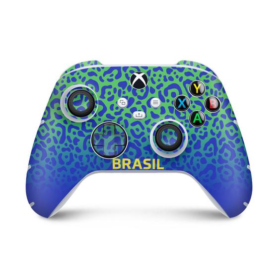 Imagem de Adesivo Compatível Xbox Series S X Controle Skin - Brasil