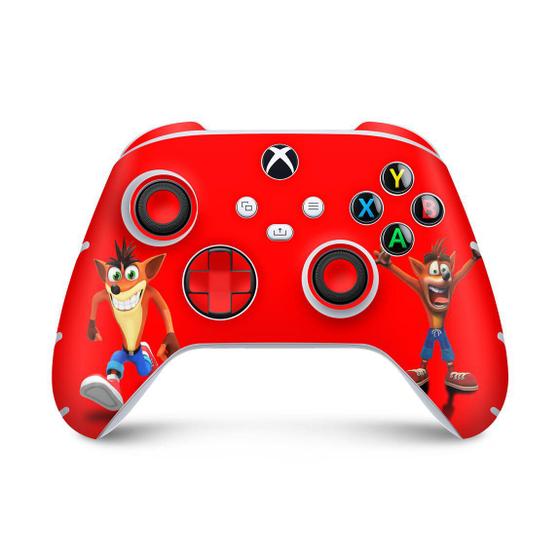 Imagem de Adesivo Compatível Xbox Series S X Controle Skin - Crash Bandicoot