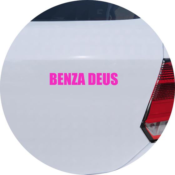 Imagem de Adesivo de Carro Benza Deus