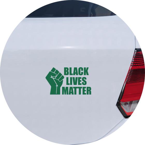 Imagem de Adesivo de Carro Black Lives Matter - Cor Verde