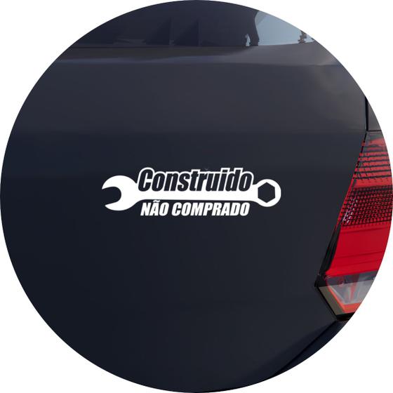 Imagem de Adesivo de Carro Construído Não Comprado Tuning