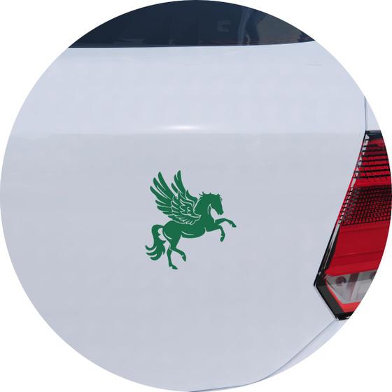 Imagem de Adesivo de Carro Pegasus Cavalo Alado - Cor Verde