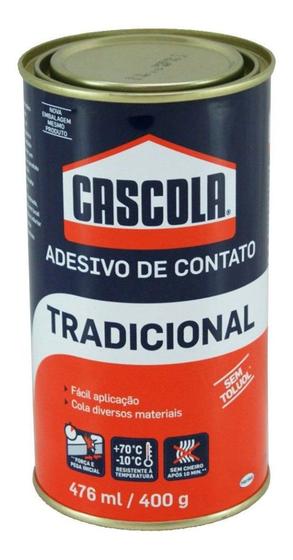 Imagem de Adesivo De Contato 400g/476ml Tradicional S/ Toluol Cascola