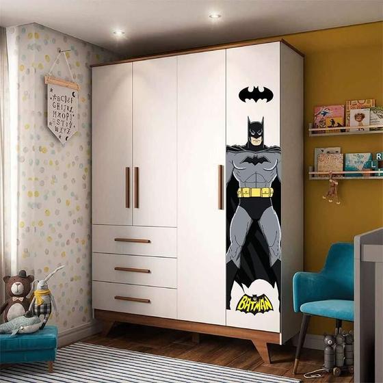 Imagem de Adesivo De Guarda Roupa Batman