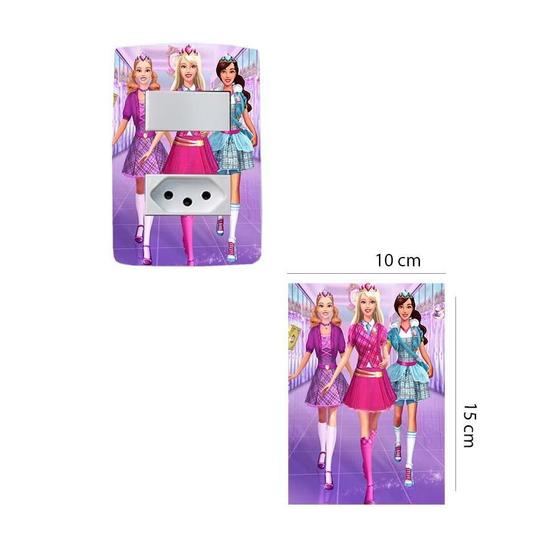 Imagem de Adesivo De Interruptor Barbie Mod02