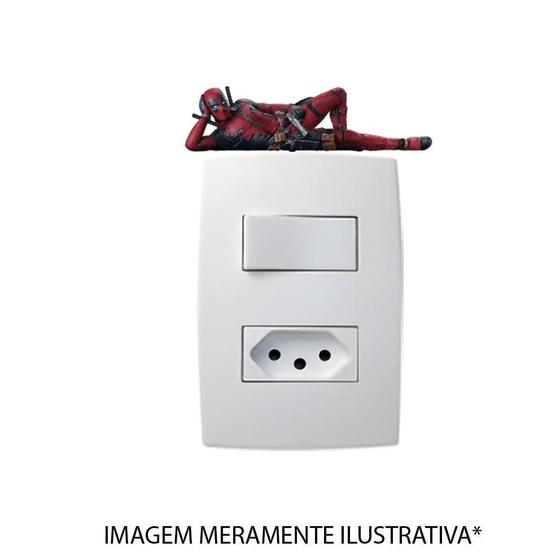 Imagem de Adesivo de Interruptor Deadpool Mod03 - Vinil Adesivo