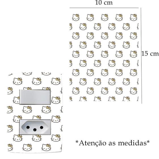 Imagem de Adesivo De Interruptor Hello Kitty Mod05