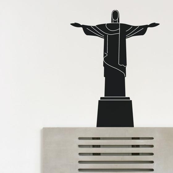 Imagem de Adesivo de Parede - Cristo Redentor - 123dvp