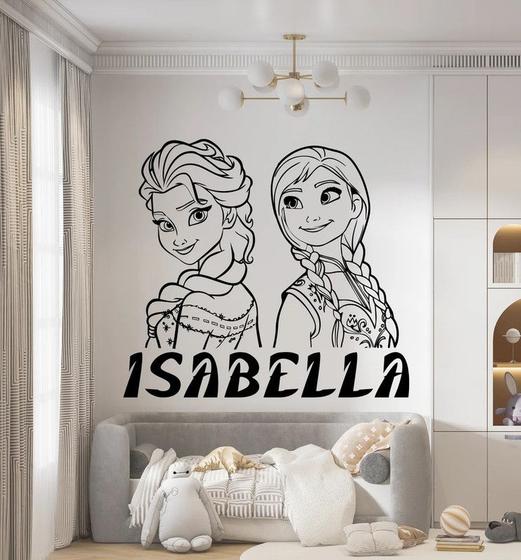 Imagem de Adesivo de parede decorativo frozen