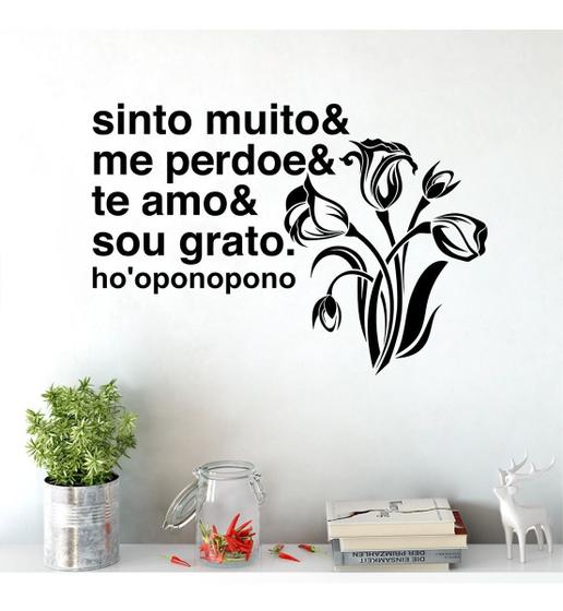Imagem de Adesivo De Parede Decorativo Gratidão Com Frases