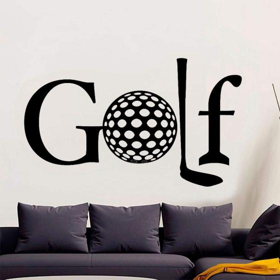 Imagem de Adesivo De Parede Esportes Golf-G 98X58Cm