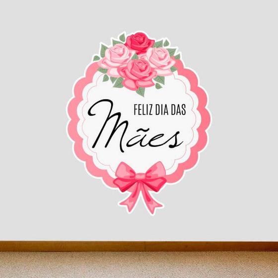 Imagem de Adesivo De Parede Feliz Dia Das Mães 3-M 55X70Cm