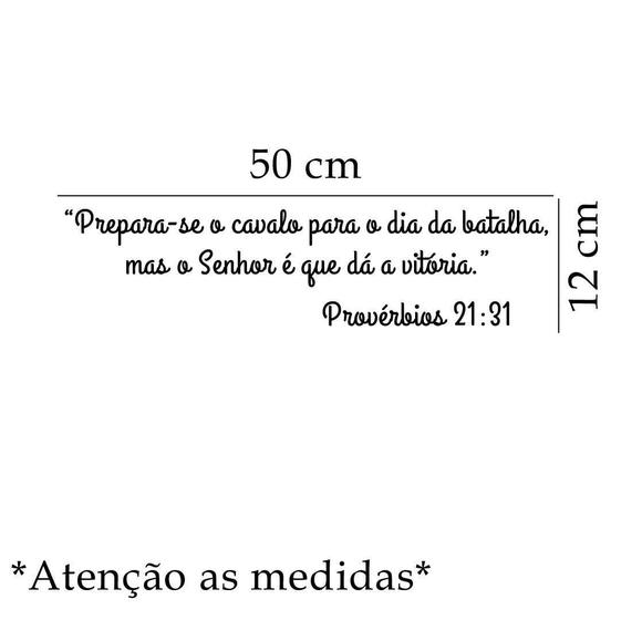 Imagem de Adesivo De Parede Frase Provérbios 21:13 Mod01