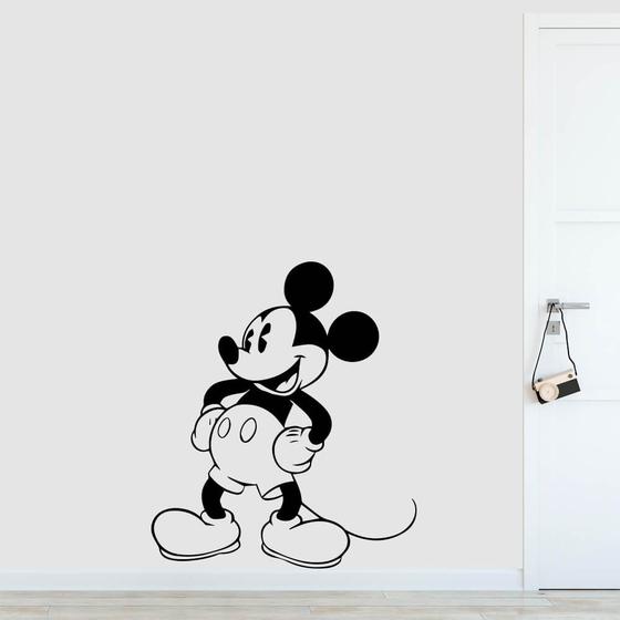 Adesivo de Parede Silhueta Mickey Menor preço em Adesivo de Parede Silhueta Mickey