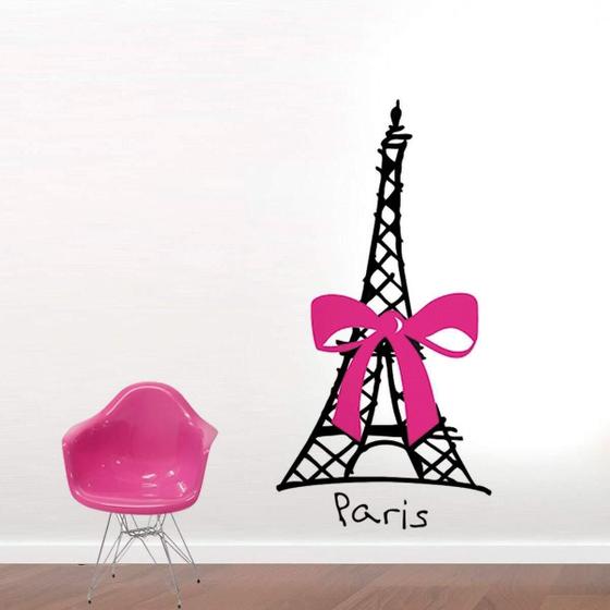 Imagem de Adesivo De Parede Torre Eiffel Paris 4-Eg 58X116Cm