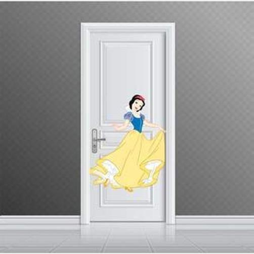 Imagem de Adesivo De Porta Branca De Neve