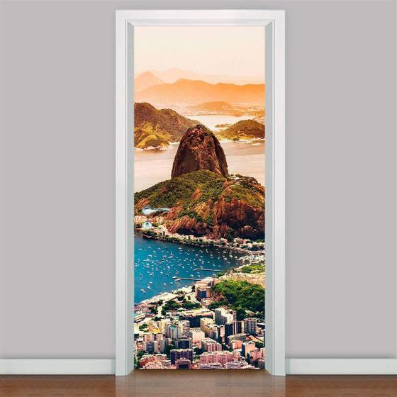 Imagem de Adesivo De Porta Decorativo Alta Resolução Durável