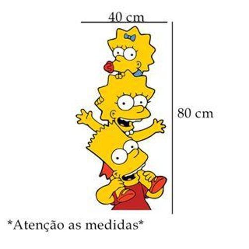 Imagem de Adesivo De Porta Irmãos Simpsons Mod 1