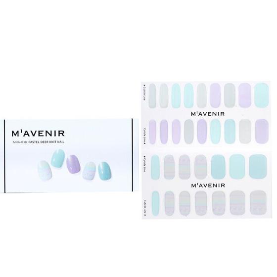 Imagem de Adesivo de unhas Mavenir Assorted Colour Pastel Deer Knit Nail