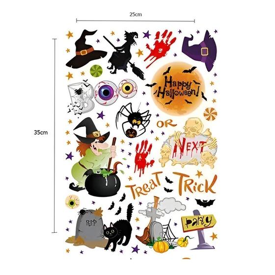 Imagem de Adesivo Decorativo de Halloween - Boo - 1 unidade - Rizzo