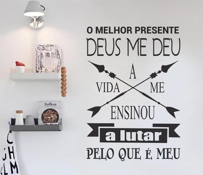 Imagem de Adesivo Decorativo De Parede Frase O Melhor Presente De Deus