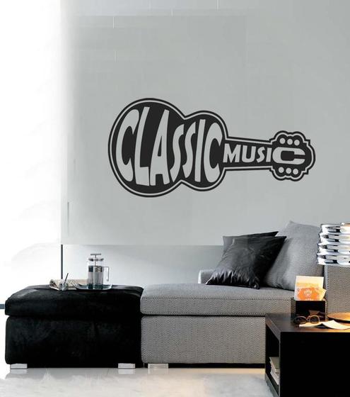 Imagem de Adesivo Decorativo De Parede Musical Classic Music