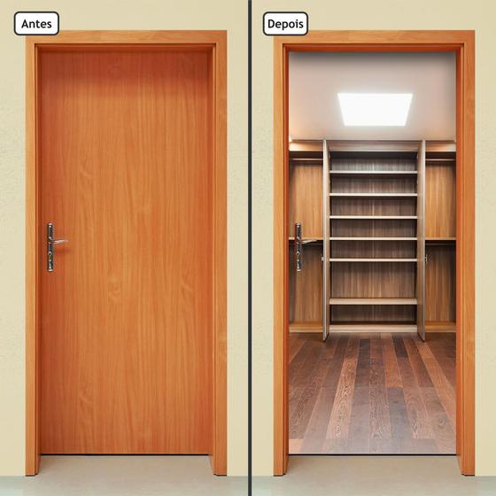 Imagem de Adesivo Decorativo de Porta - Closet - Armário - 203cnpt