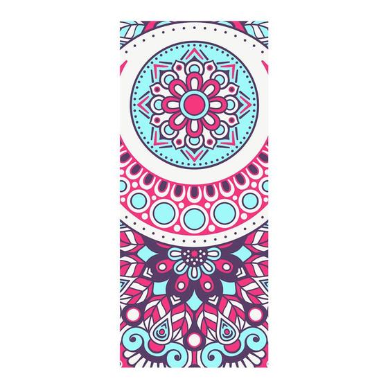 Imagem de Adesivo Decorativo de Porta - Mandala - 2420cnpt