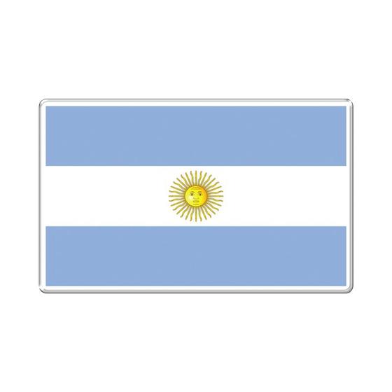 Imagem de Adesivo Decorativo em relevo bandeira ARGENTINA